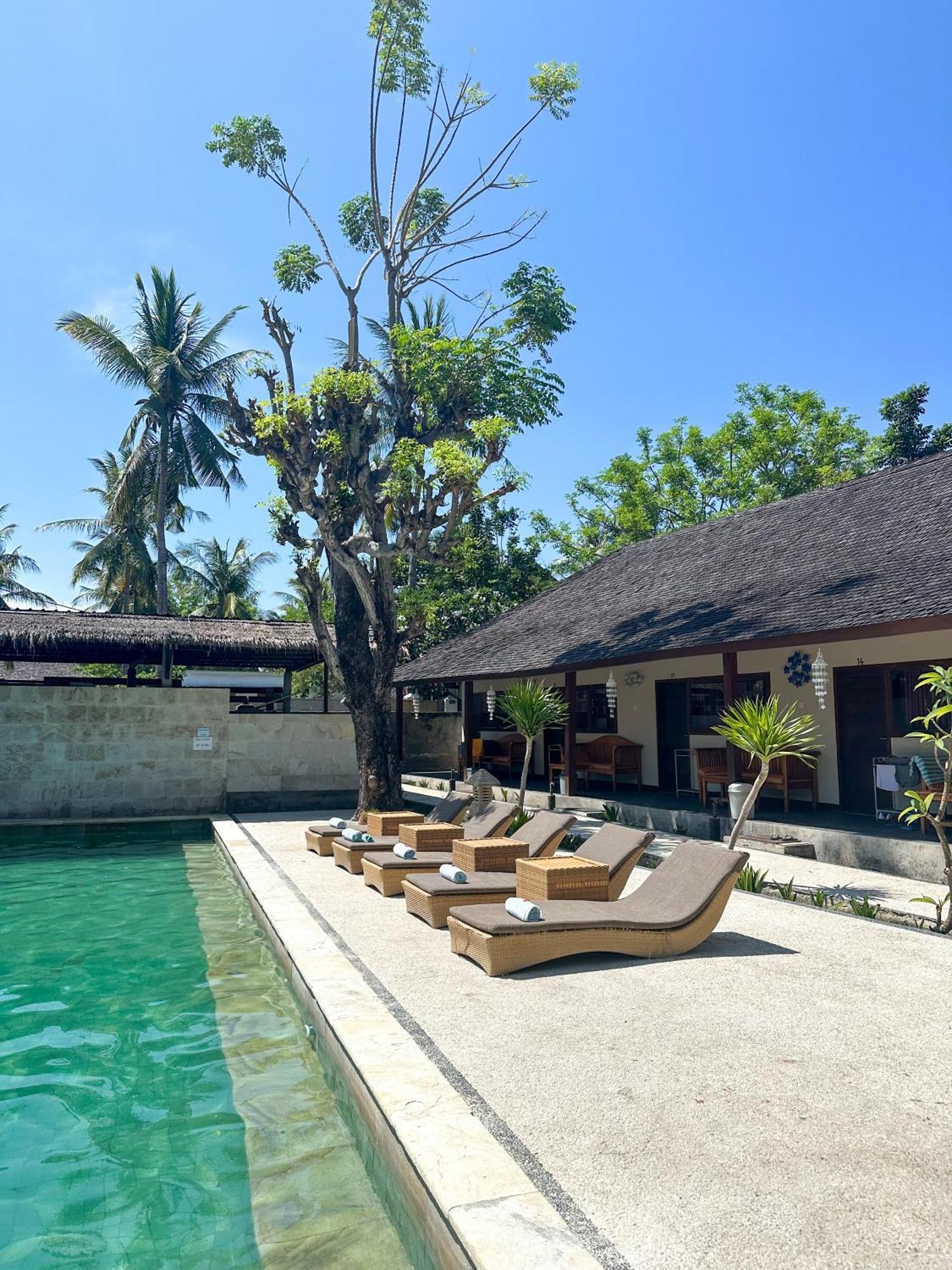 Trawangan Oasis Hotel Gili Trawangan Eksteriør billede